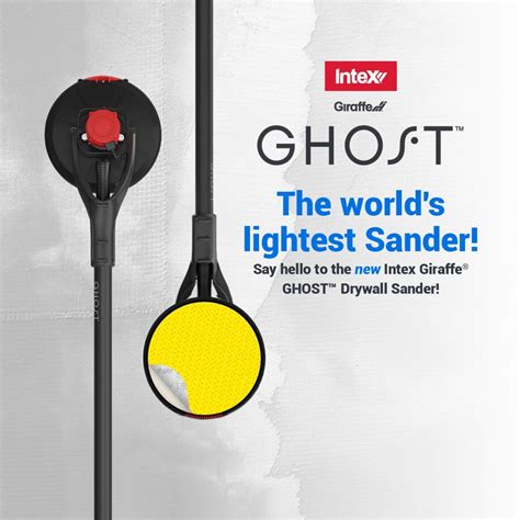 intex ghost sander|Say Hello to the World's Lightest Sander! .